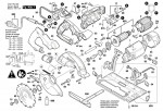 Bosch 3 601 F64 800 Gks 55 Ce Circular Hand Saw 230 V / Eu Spare Parts